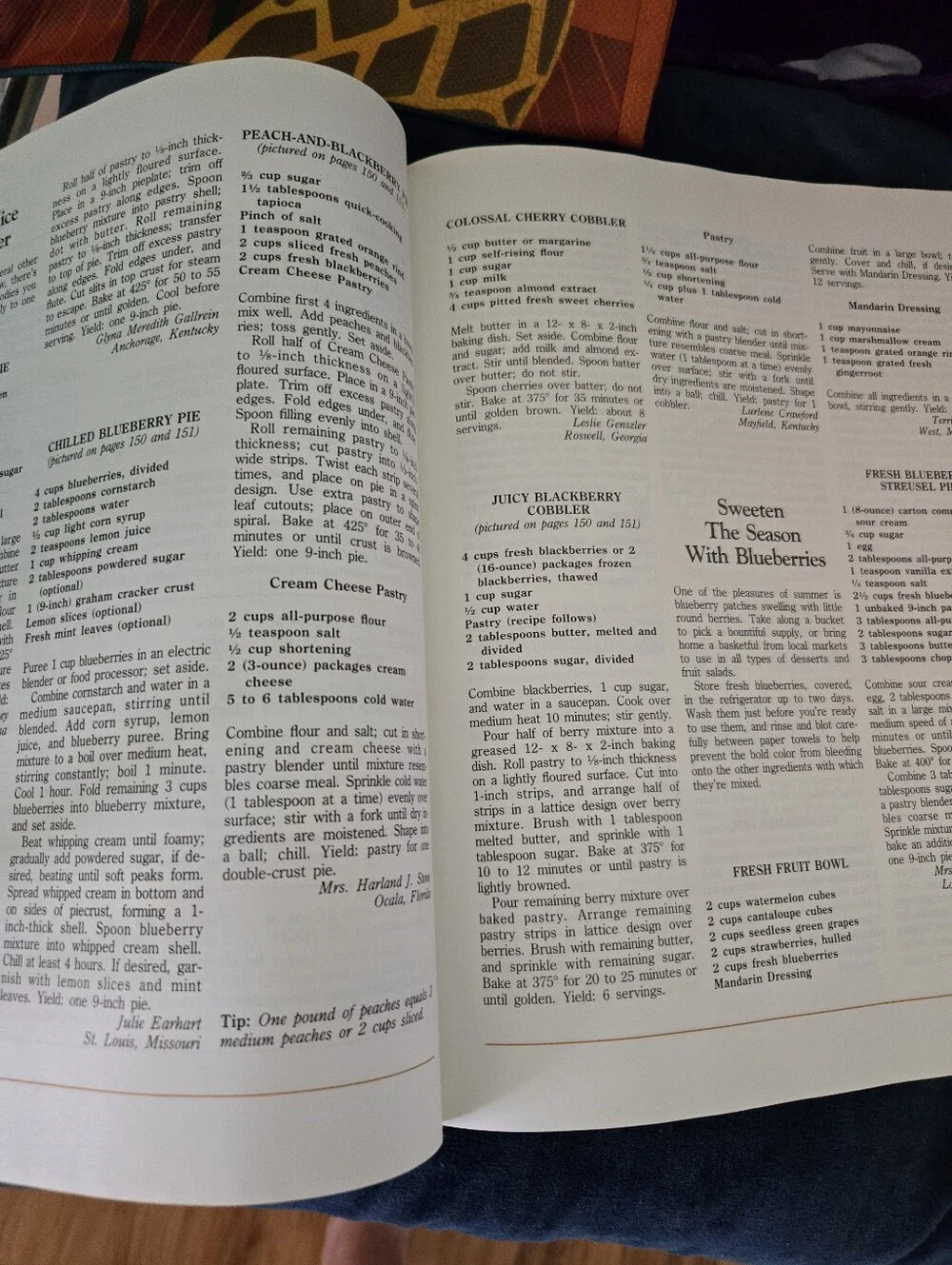 4/$15 Southern Liv1989 Annual Recipe Cookbook Vintage Southern Cooking Holiday